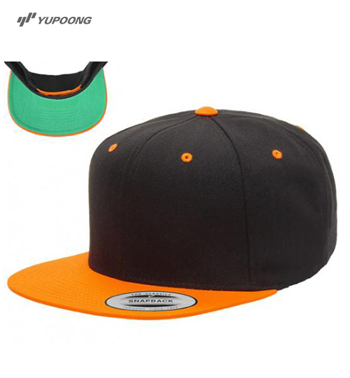 Kepurė su plokščiu snapeliu Flexfit Yupoong Premium Flat Bill Snapback 6089M Unisex