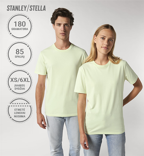Marškinėliai Stanley/Stella Creator STTU 755 Unisex