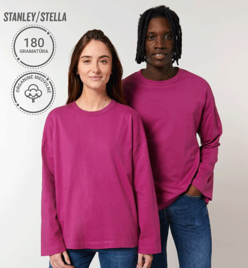 Marškinėliai ilgomis rankovėmis Stanley/Stella Lietuva Triber STTU790 Unisex