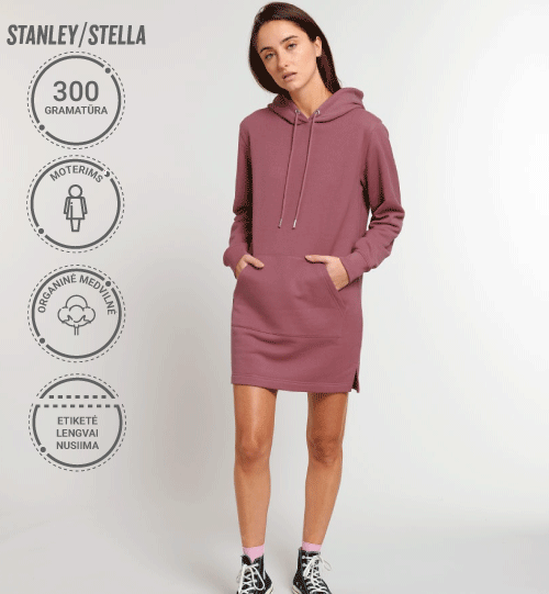 Prailgintas džemperis-suknelė Stanley Stella Streeter STSW143 women