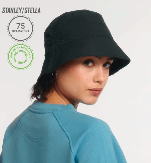 Kepurė-Panama Stanley/Stella Lietuva BUCKET HAT TASLAN STAU848