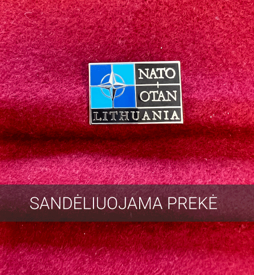 Metaliniai ženkliukai NATO-LIETUVA