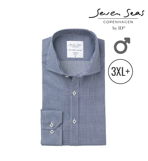 Marškiniai Dobby / Rome – Long Sleeve Modern Fit SS345 ID IDENTITY