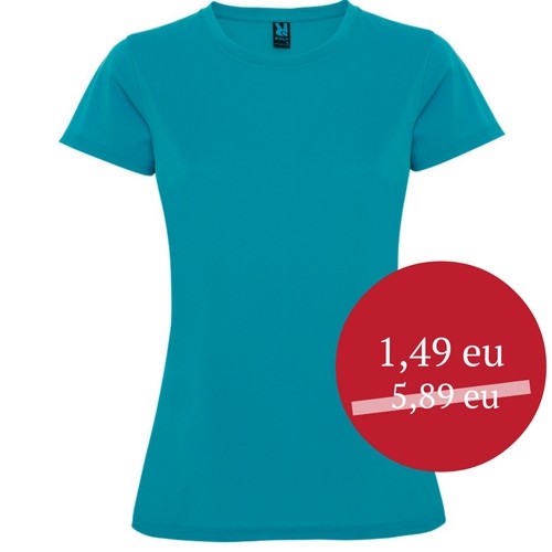 Sportiniai marškinėliai moteriški Roly Montecarlo 0423