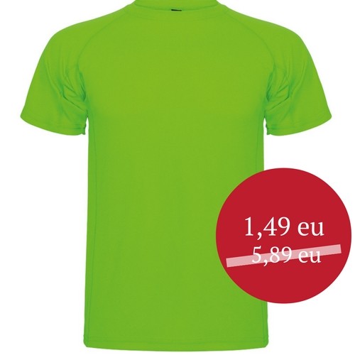 Marškinėliai sportui vyriški Roly Montecarlo 0425