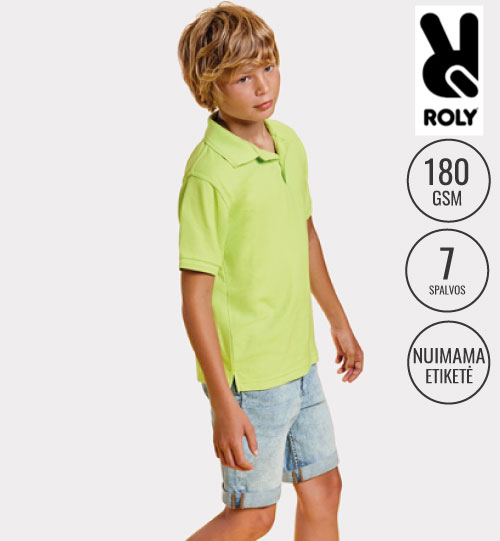 Polo marškinėliai vaikams Roly Pegaso 6610