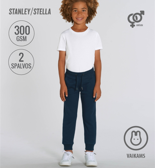 SS Vaikiškos kelnės Stanley Stella Mini Shake STBK 910 Kids
