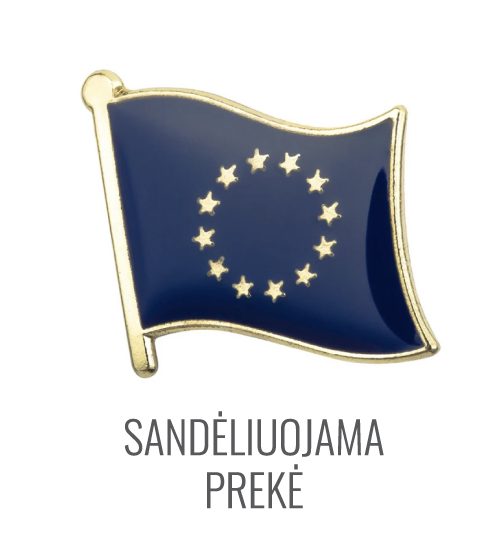 Ženkliukas Europos sąjungos vėliava